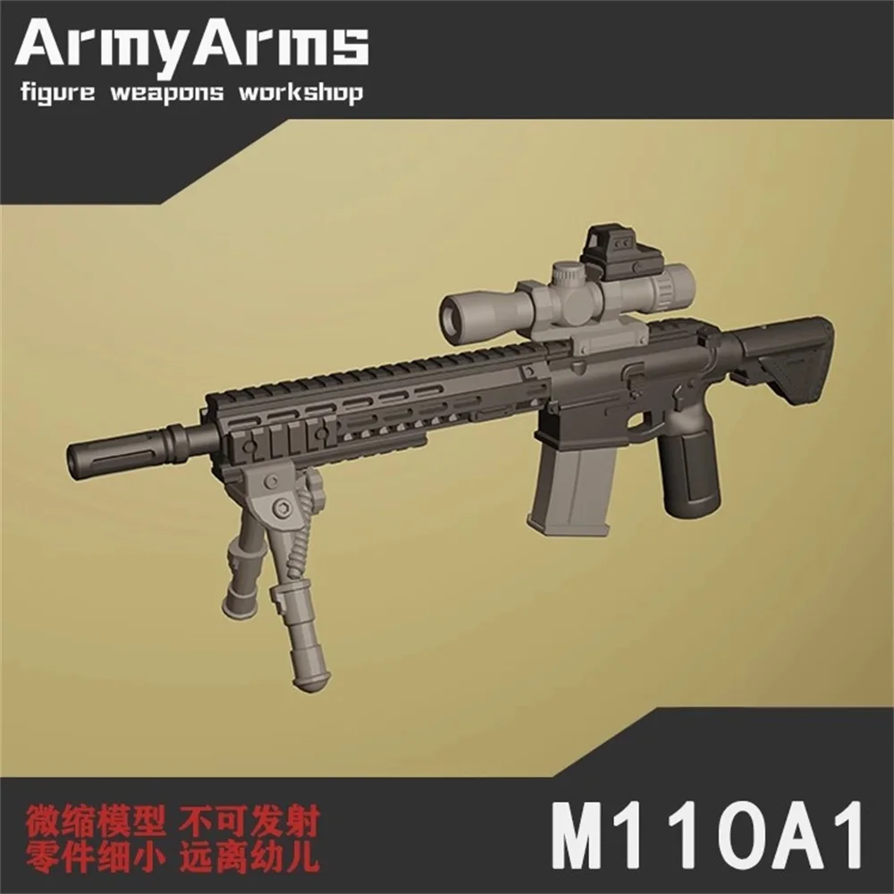 

Snail ArmyArms 1/50 Doll Soldier About 4.5cm M110A1 Sniper Rifle Model Toy Accessories Not Launch Gift In Stock