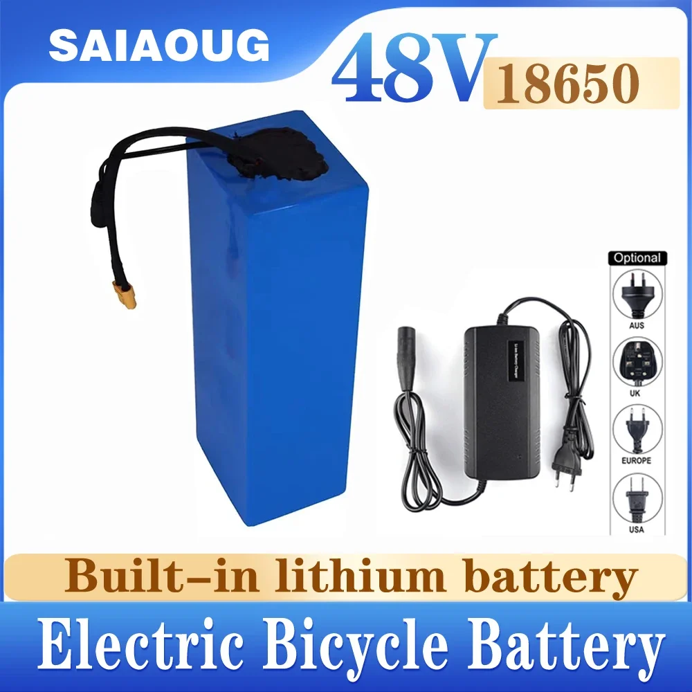 

48V Electric bicycle tricycle Sam-sung Original lithium battery, 48V, 50AH, 800W, 30Ah, 40Ah original high-power battery+charger