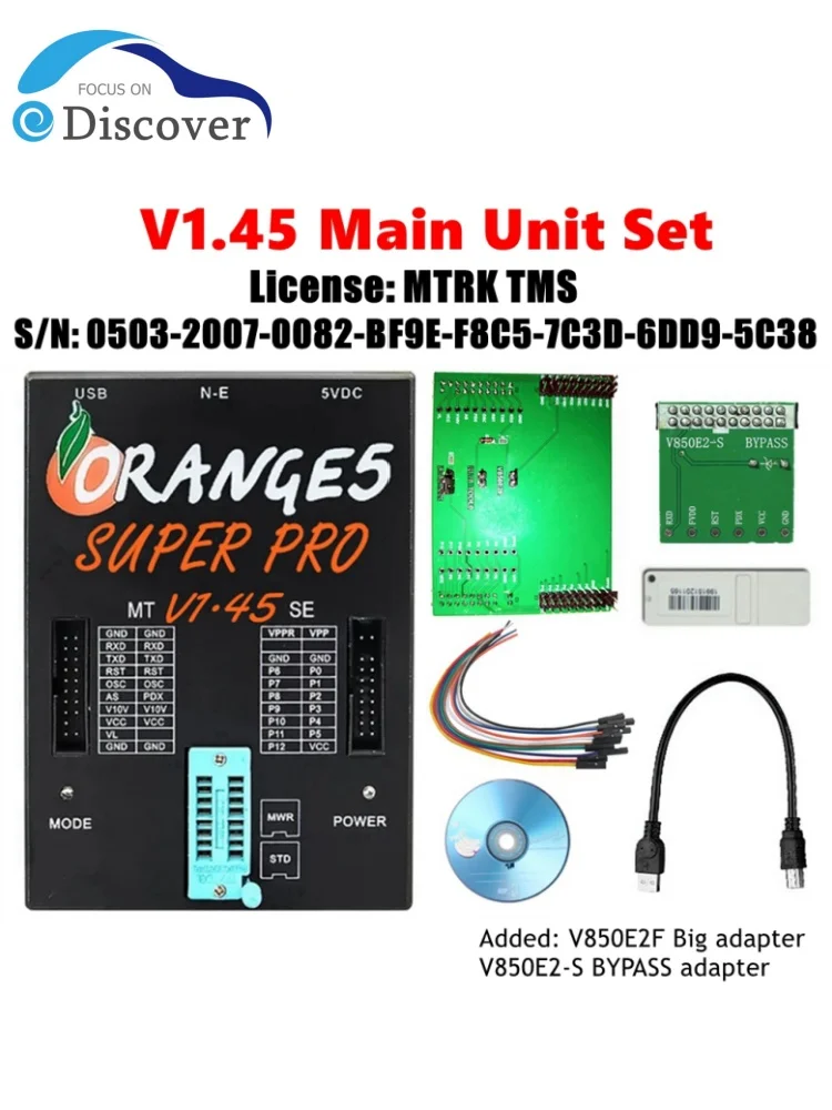 يضيف مبرمج Orange5 V1.45 V1.42 ECU المزيد من برنامج قائمة Ecu Mcu لجهاز Toyota/Suzuki/Hyundai لتنشيط التفخيص الكامل #2