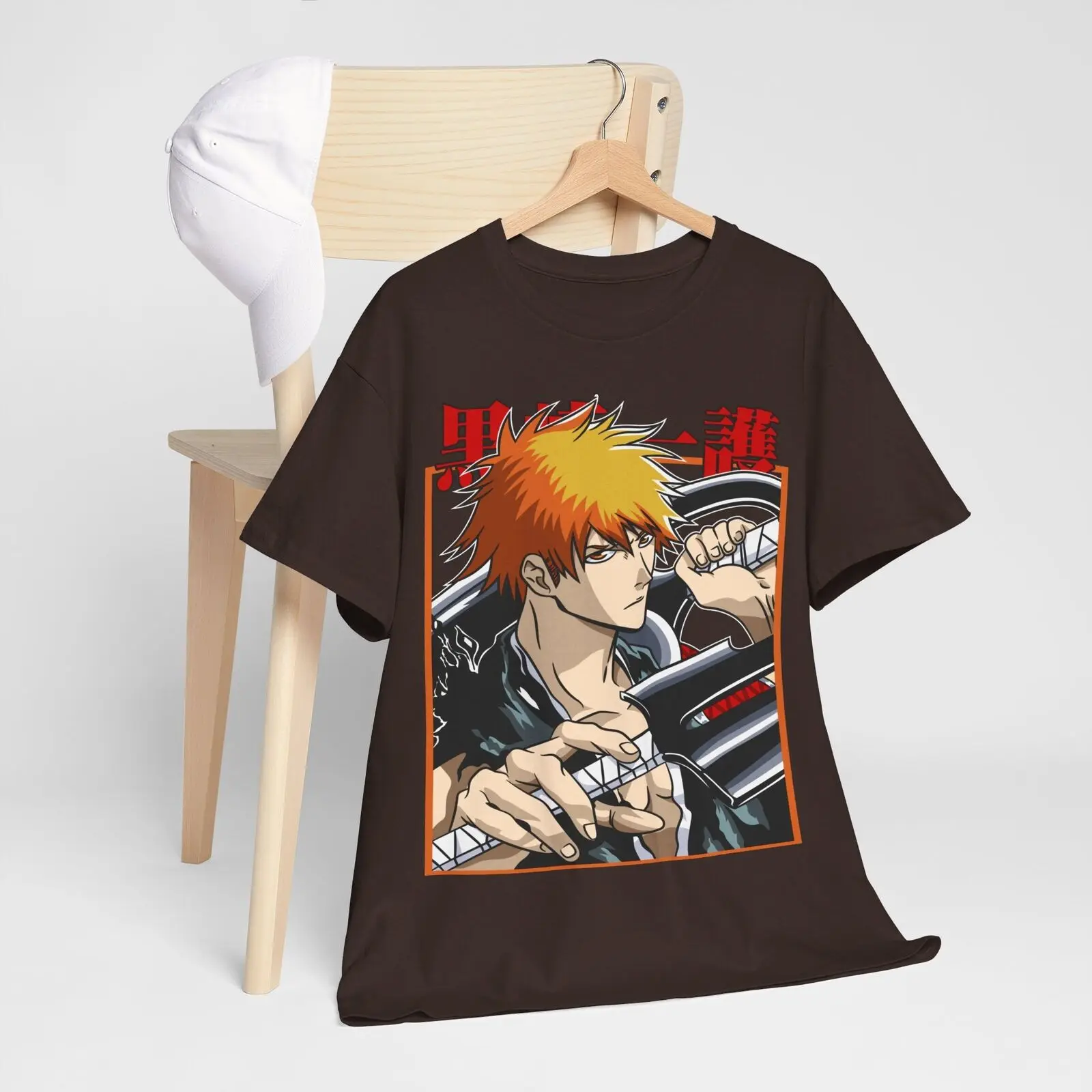 Byakuya Kuchiki T-Shirt Bleach Shirt Manga Strip Anime Graphic Tee gift shirt