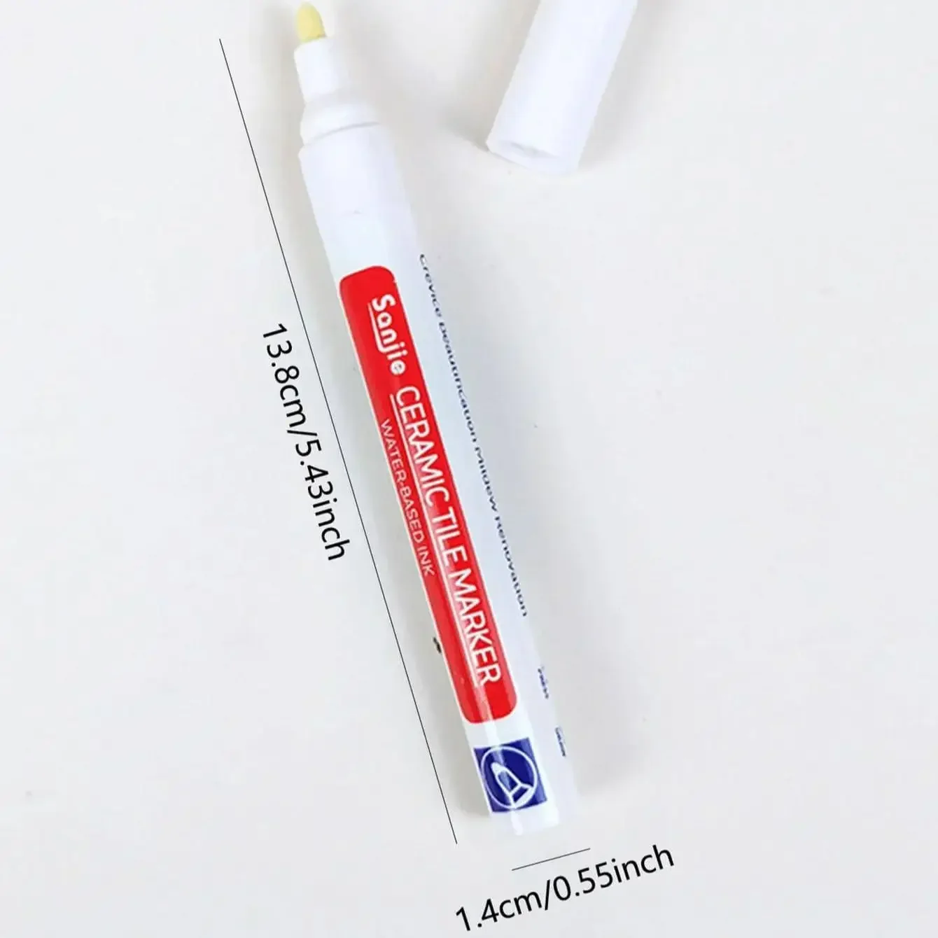 1PC   Ceramic tile bathroom wall floor tile gap color repair anti-mildew waterproof whiteboard color repair pen