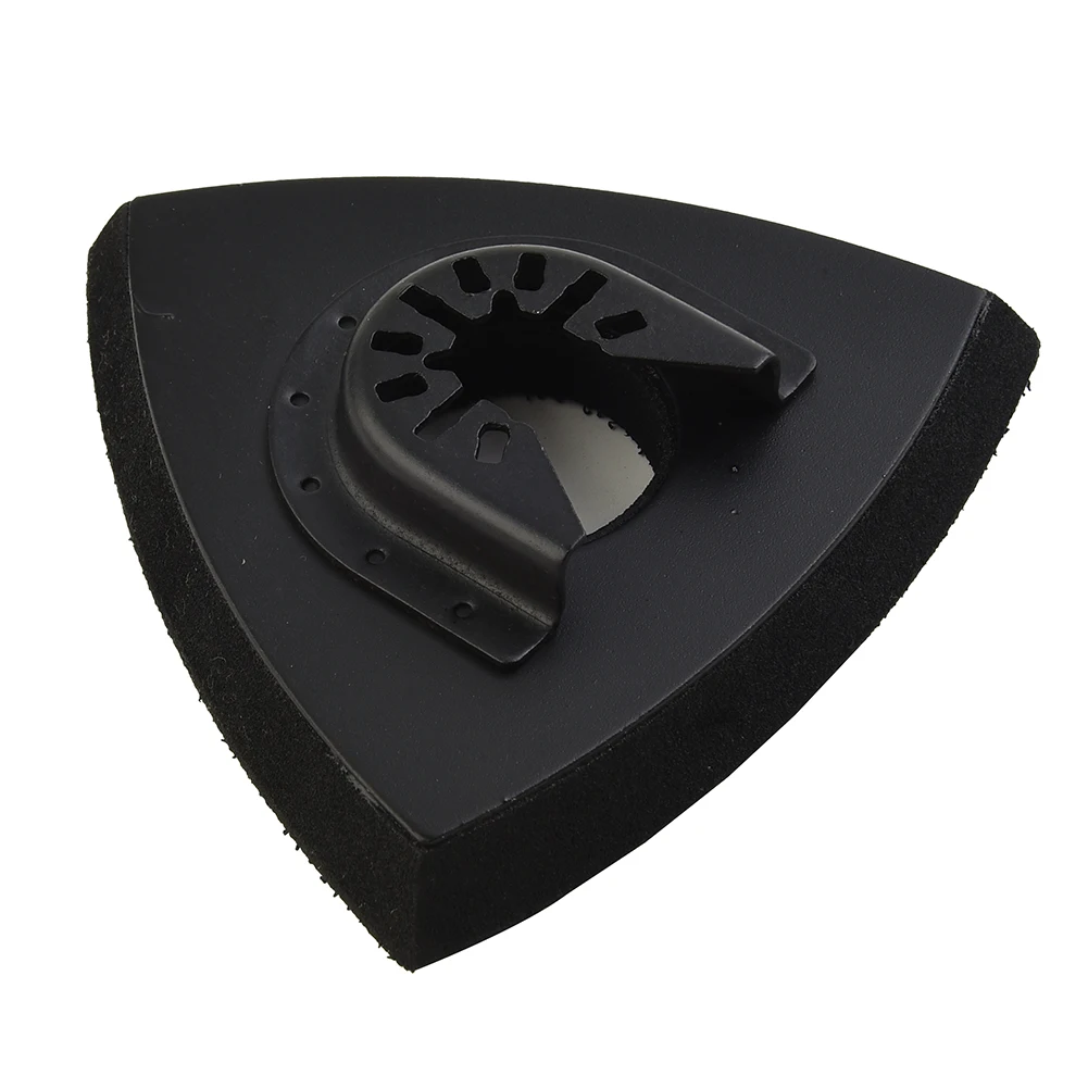 Triangular Multi Tool Sanding Pad Loop Hook Sandpaper Quick Release Oscillating Power Tool Polishing Wood Metal Abrasive Tool