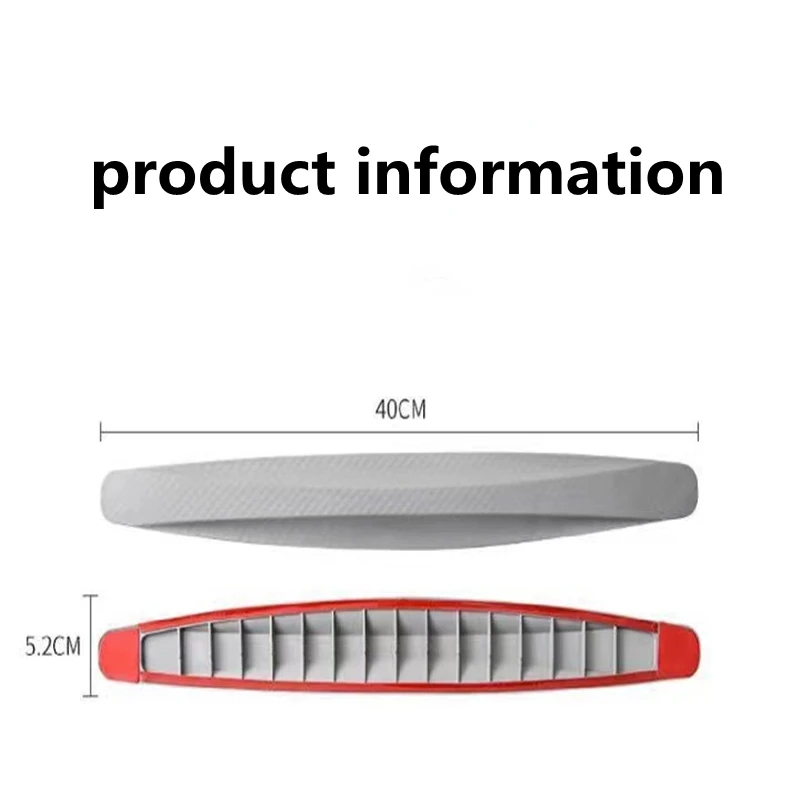 2/4PCS Car Front and Rear Bumper Anti-Collision Strip Door Body Anti-Scratch Anti-Collision Protection Sticker Car Accessories 6