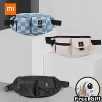 Xiaomi MQ Multifunctional Sports Waist Bag Crossbody Bag Fashionable Trend Casual Crossbody Bag Workwear Functional Style