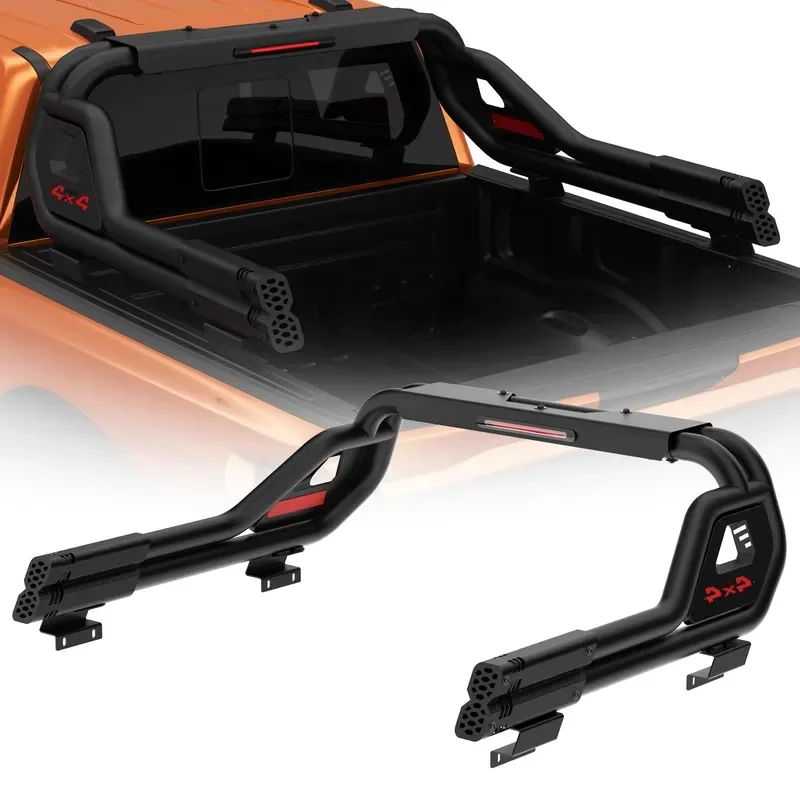 Heavy Steel Pickup Roll Bar with Brake Light for Hilux Ranger F150 RAM 1500 D-Max NP300 4x4 Shark 6 Truck Sports Bar