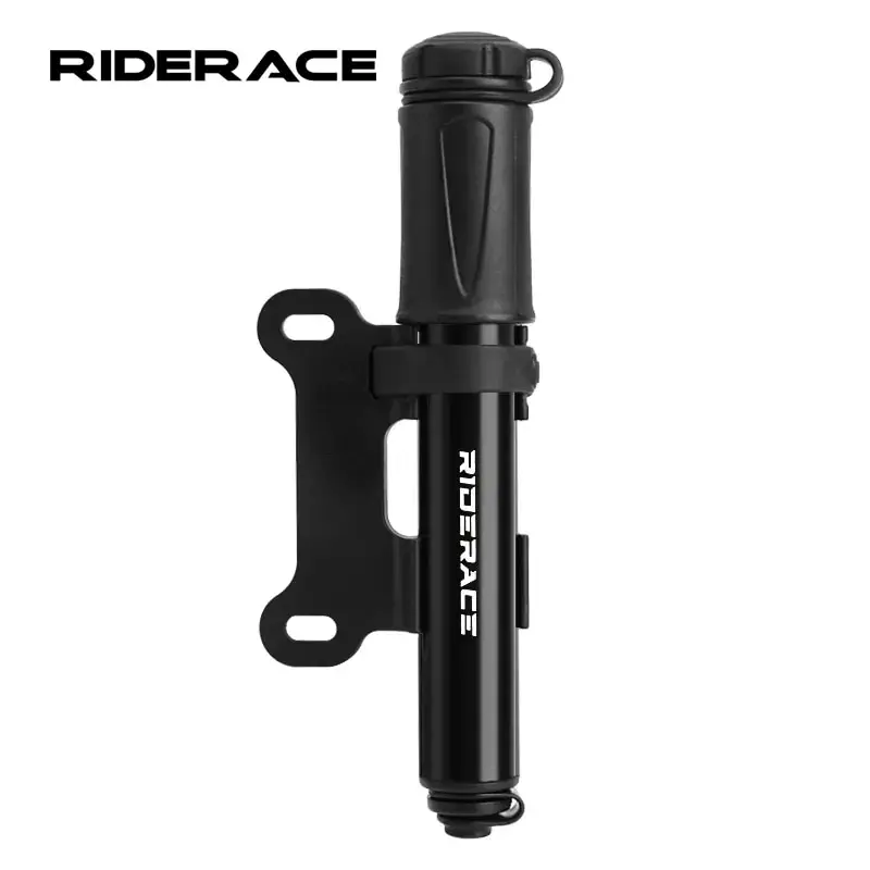 RIDERACE Bike Pump Portable Mini Cycling Hand Air Pump High Pressure Ball MTB Road Bicycle Tire Inflator Schrader Presta Valve