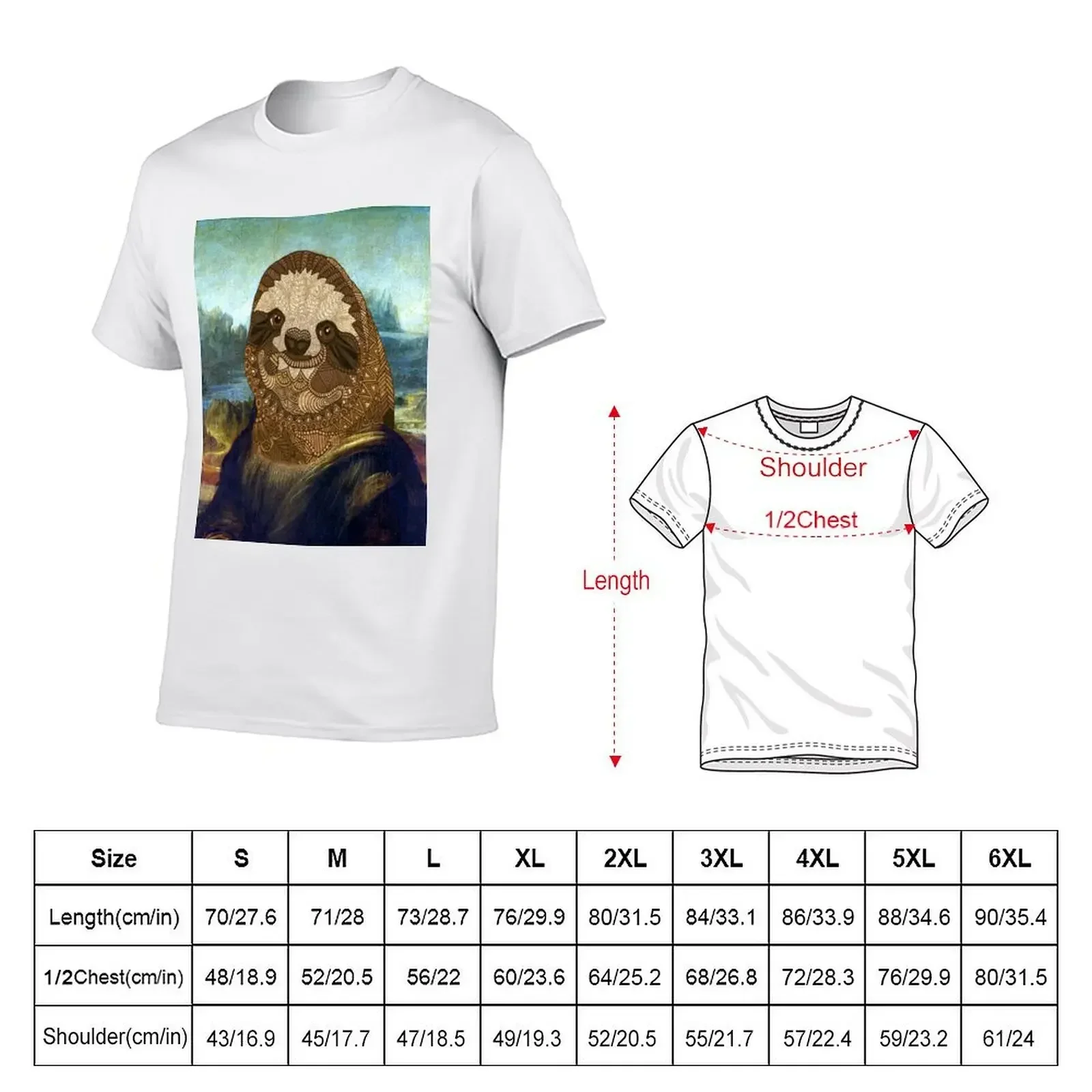 Sloth Lisa T-Shirt sports fans graphics basketball graphic tees shirts graphic tee men