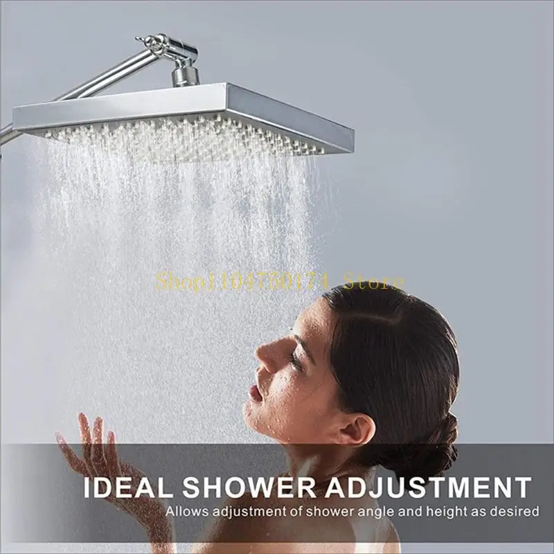 Shower Arm Shower Arm Universal Connection All Brass Shower Extension Arm Upgrade Shower Experience Easy to Install,New Year Gif