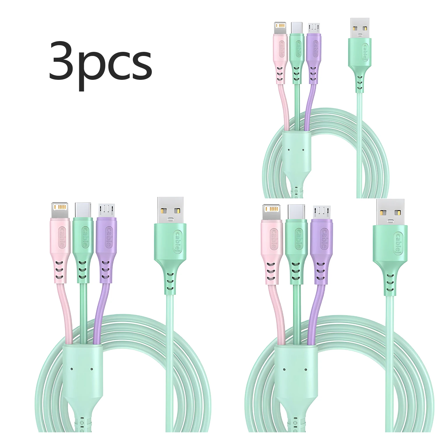 3 In 1 Usb Fast Cha…