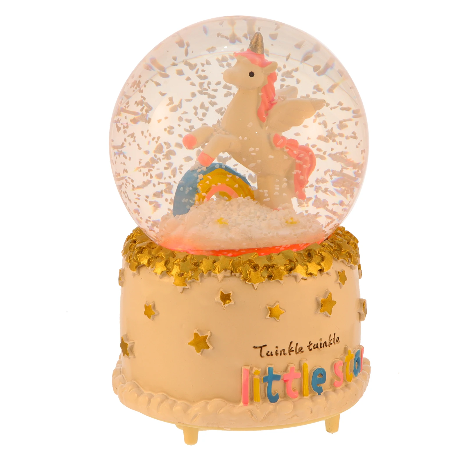 

Music Box Clear Glass Ball with LED Light for Birthday Gift Party DIY Decoration Luminous Globe
