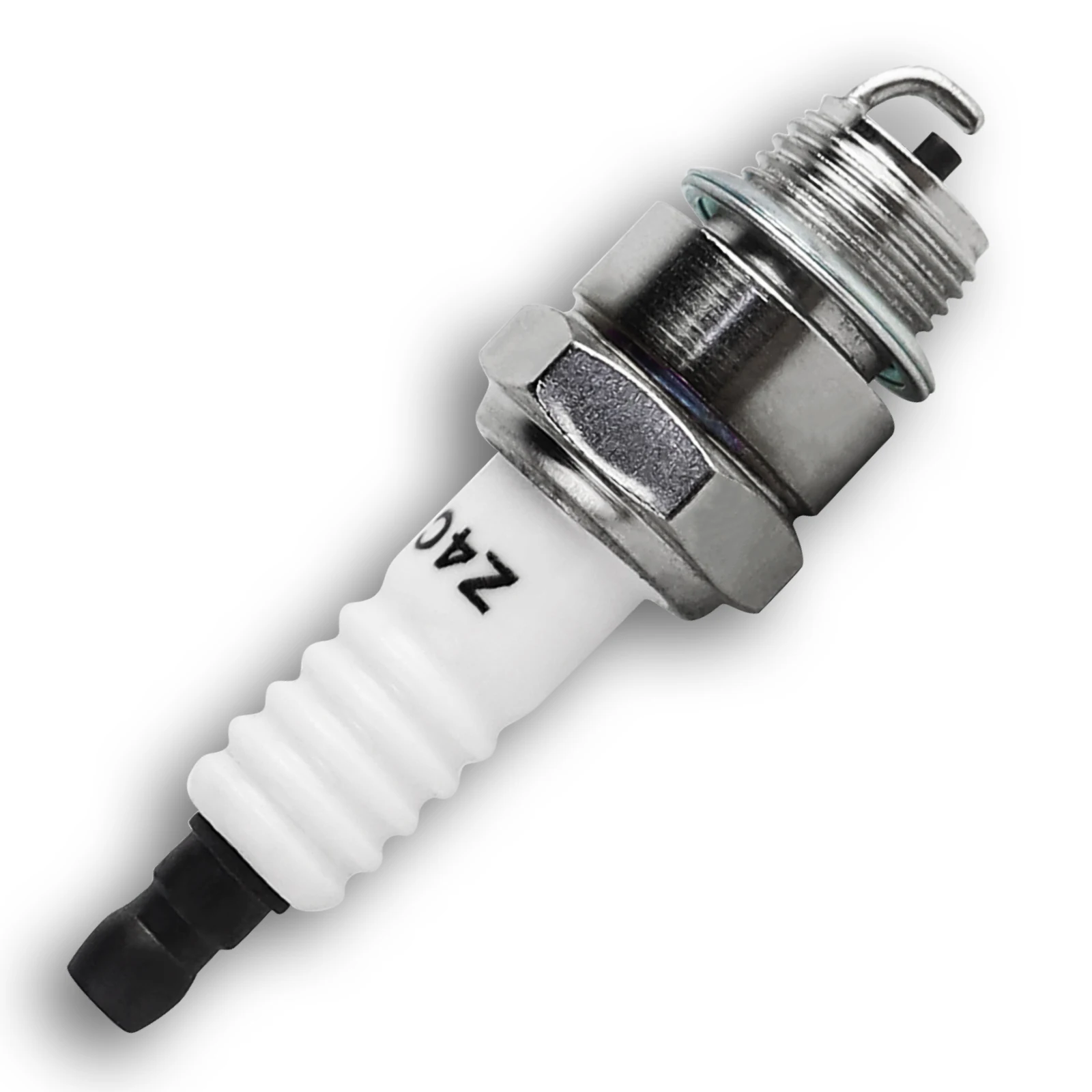 FLYPIG 2Pcs Z4C Motorcycle Spark Plug for 49CC 50CC 60CC 66CC 80CC 2 Stroke Engine Motorized Bicycle Bike
