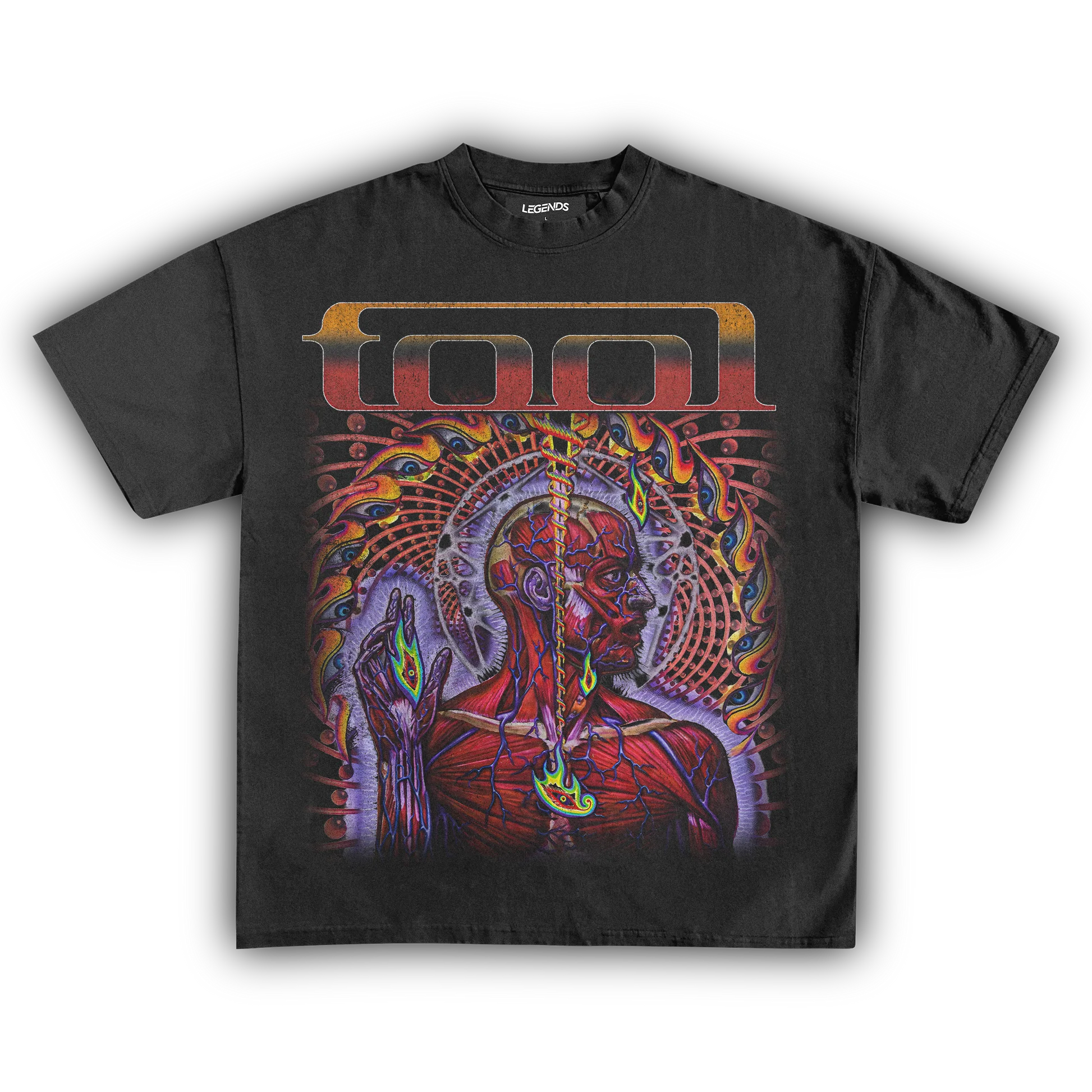 Tool Lateralus T-shirt 2026 New Arrivals Vintage Heavyweight T-Shirt Cotton Oversized Y2k Men Women Casual Short Sleeve Clothing