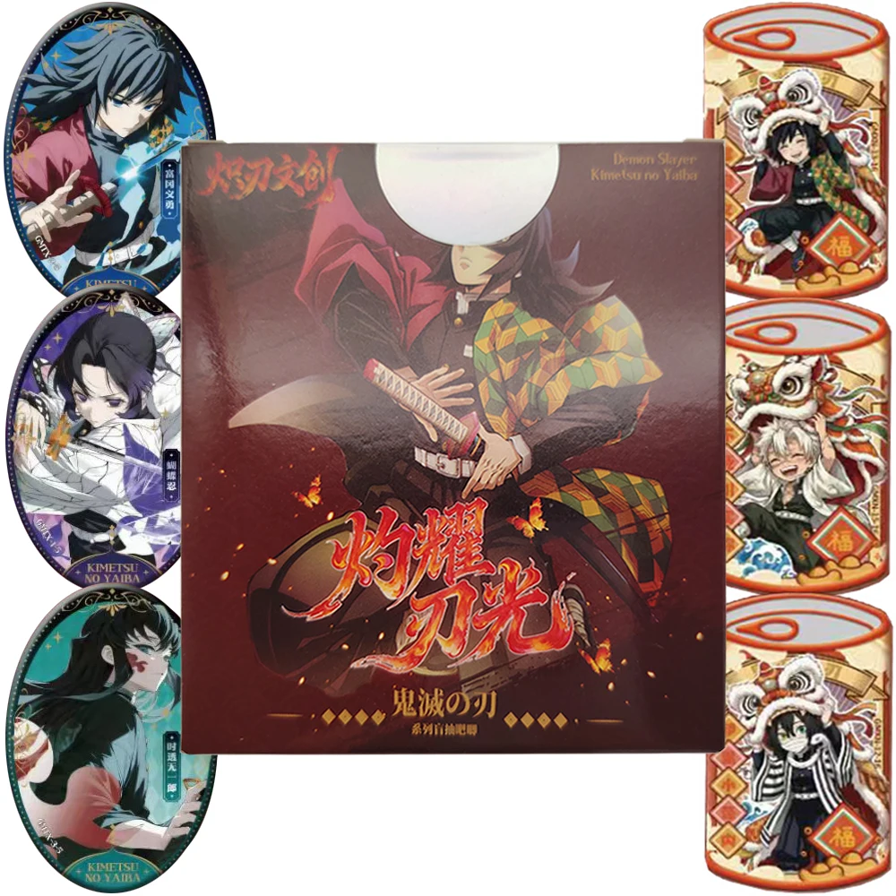 

Demon Slayer Fantasy Anime Creative Badge Children's Collection Limited Edition Characters Brooch Clothing Backpack Decoration
