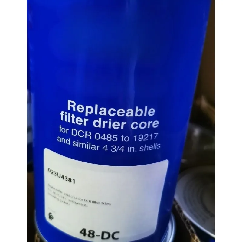 Replaceable dry filter element for high-efficiency refrigeration systems Compatible with DCR0485 to 19217 models