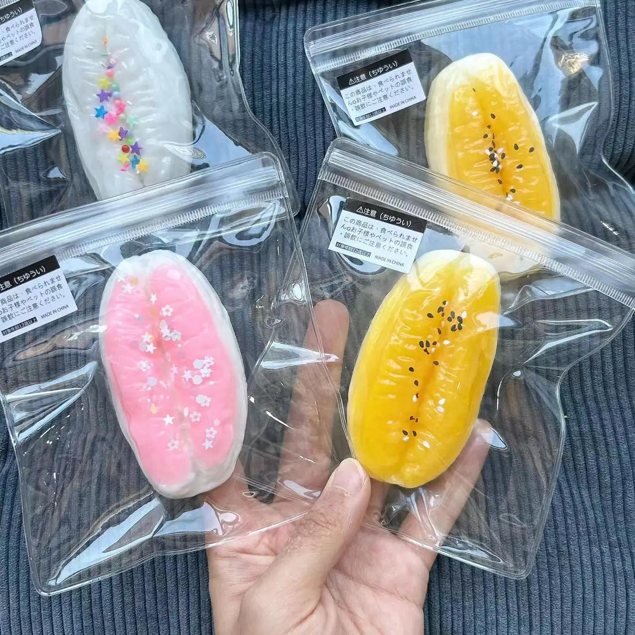 طابا اسفنجي الغذاء ضغط لعبة لطيف الإجهاد الإغاثة تململ اللعب الحسية للأطفال الكبار لينة وهمية الغذاء انتعاش بطيء اسفنجي اللعب #4