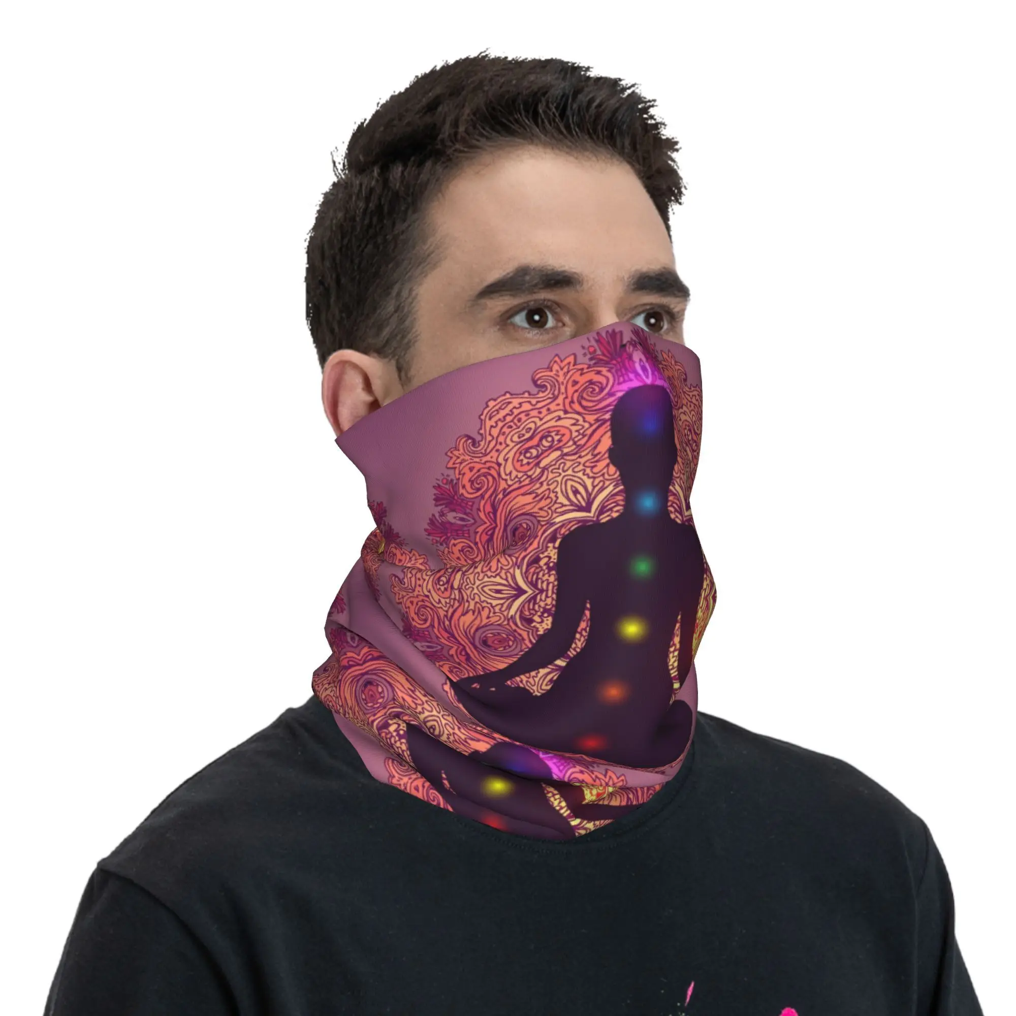 

Будда Дзен Мандала психоделическая бандана на шею волшебный шарф с принтом многофункциональная Балаклава для верховой езды для мужчин женщин взрослых моющаяся