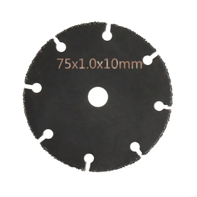 L74C 6pcs 75 mm 3 taglio macinacapelli circolari circolari segata ruota macinatura della ruota del