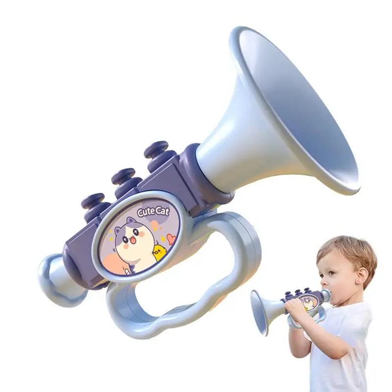 Jouet de trompent portable pour enfants, saxophone durable, réutilisable, éducation itude pour tout-petits, design créatif