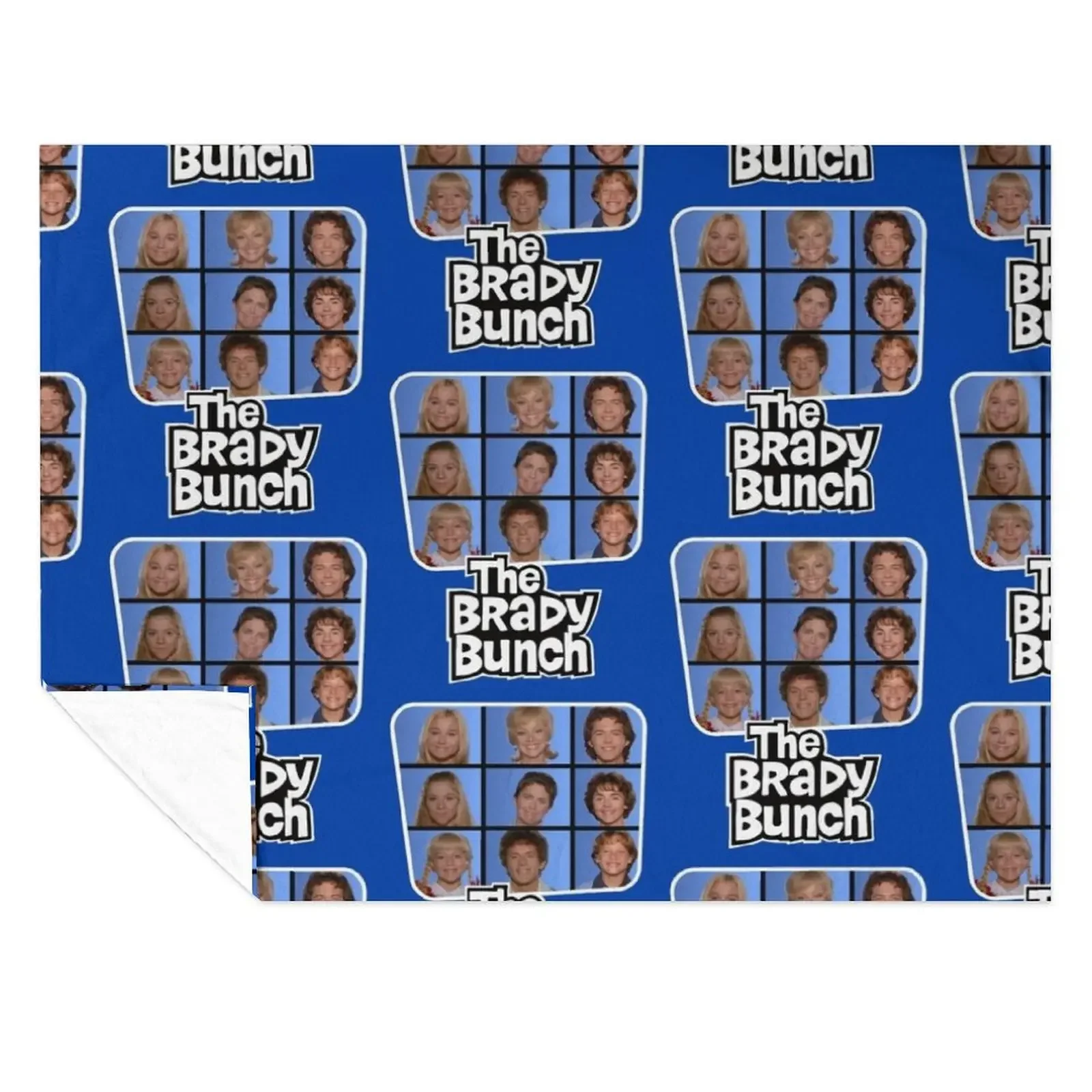 

The Brady Bunch Throw Blanket Sofa Plaid on the sofa valentine gift ideas halloween Blankets