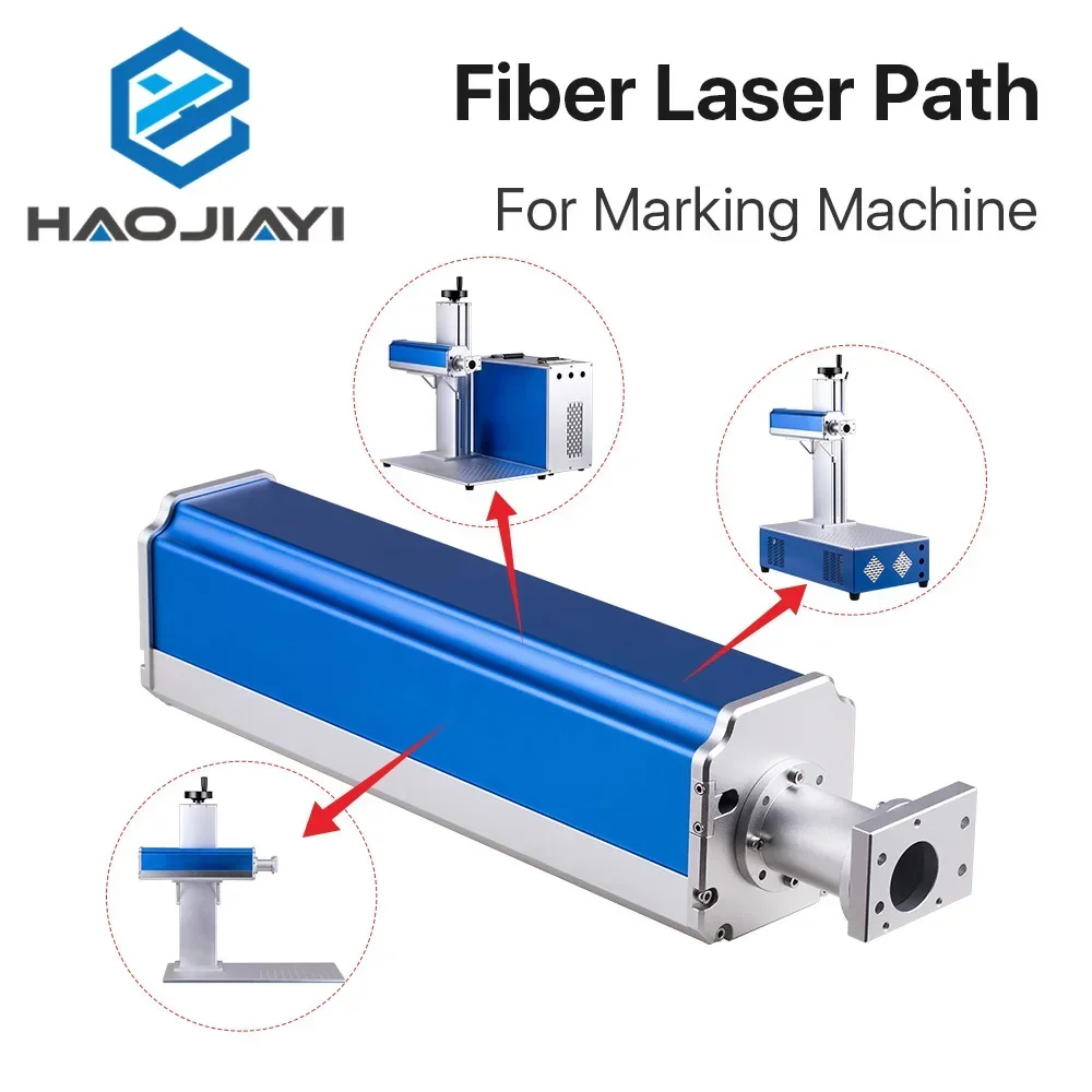 Fiber Marking Laser Path Bule & Red Color Marking Optical System Part for DIY Fiber Laser Marking Beam Lens Instal