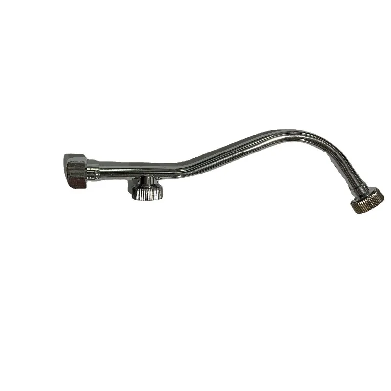 Suministro de boquilla doble en forma de abanico de acero inoxidable galvanizado de 16cm, boquilla doble de acero inoxidable de niebla redonda