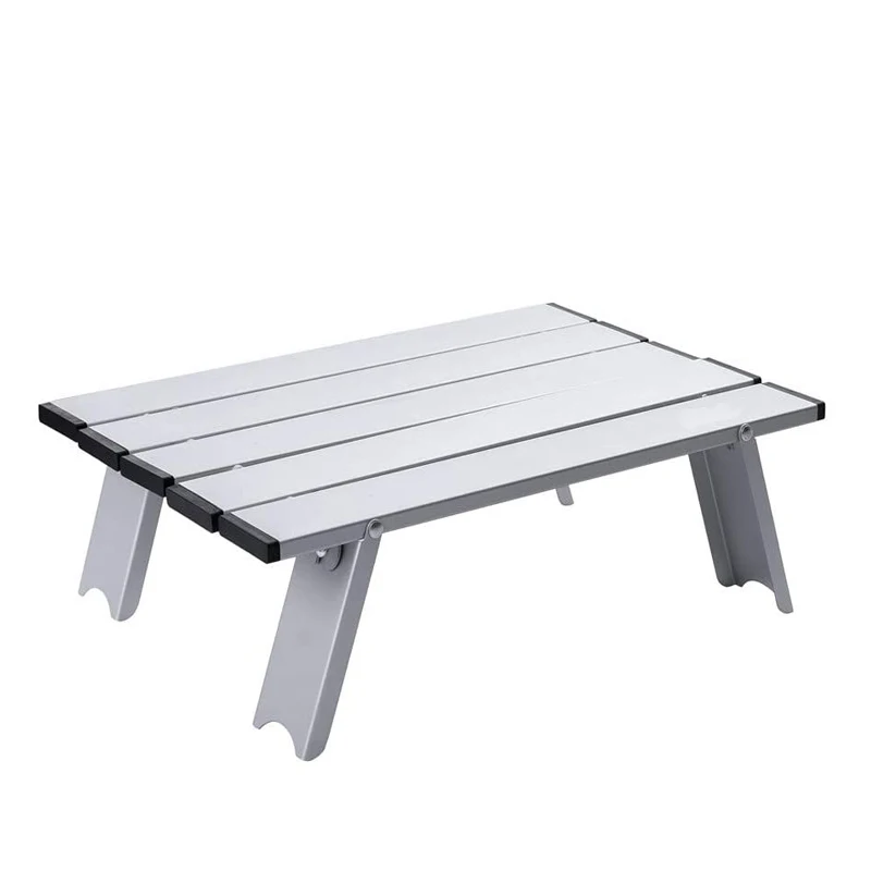 

Folding Camping Table, Multi-Functional Stainless Steel Stackable Table, Folding Stove Stand Table for Outdoor Picnic