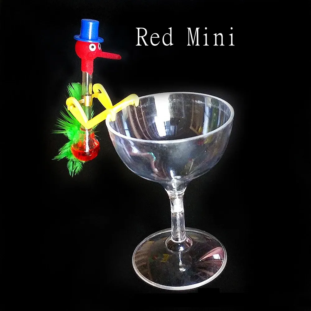 Scienza fisica che beve uccello che cambia colore giocattolo uccello acquatico divertente giocattolo educativo per esperimenti scientifici