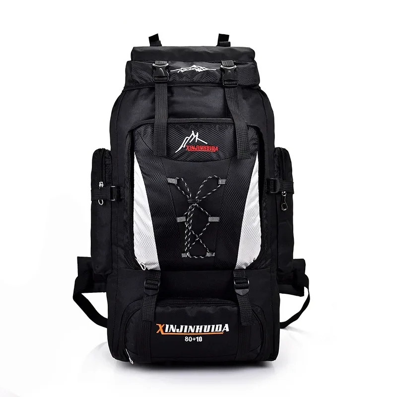 Waterproof Nylon Hunting and Hiking Backpack 80L Outdoor Military Backpack Tactical Sports Hiking Backpack