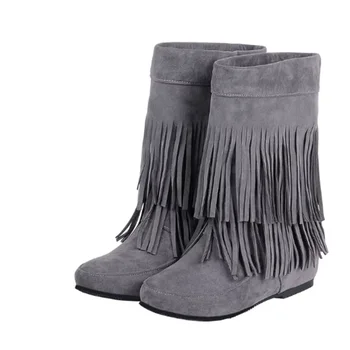 8 best sales महिलाओं के ग्रे जूते - №4