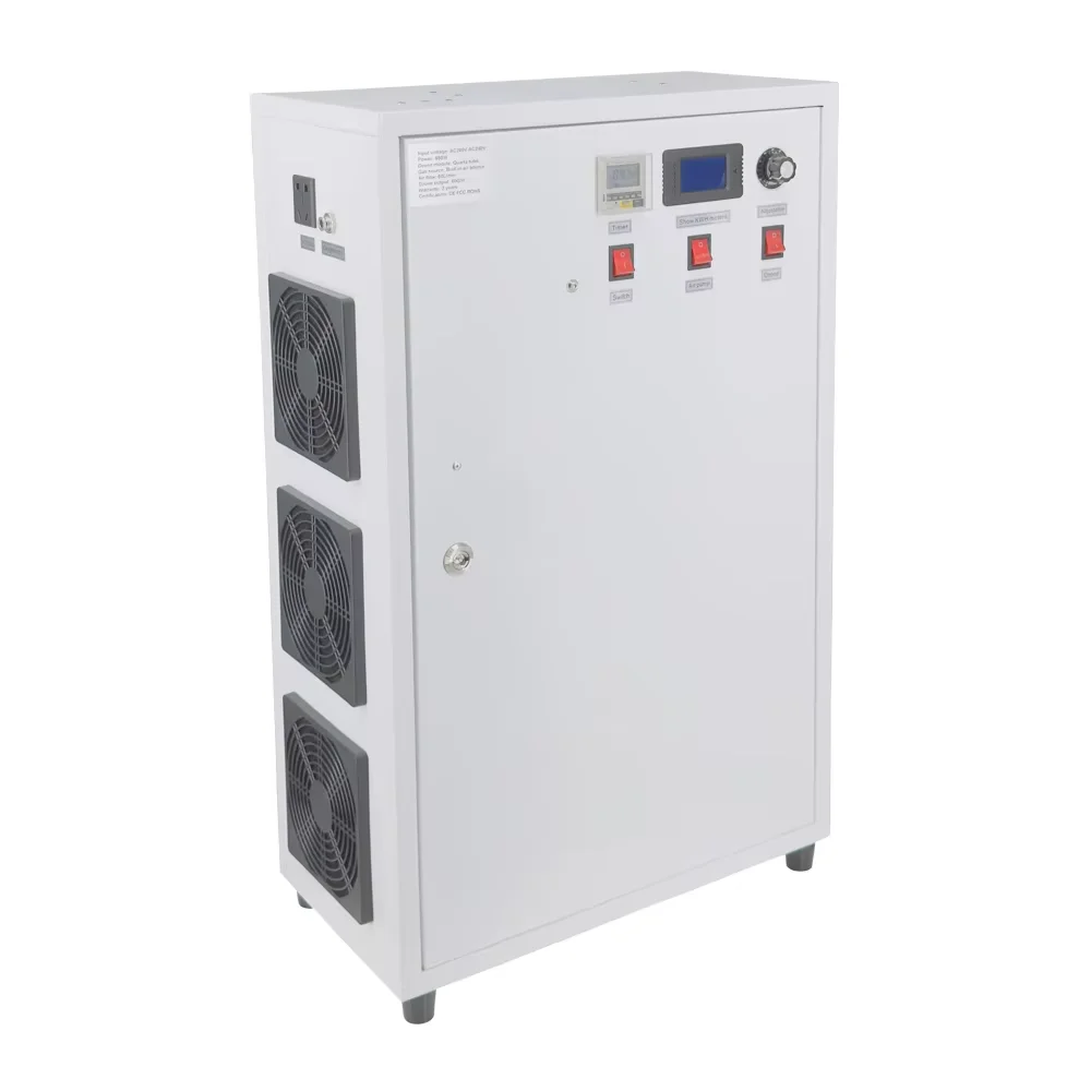 CE FCC ROHS H3 40g/h 60g/h Stainless steel shell ozone machine water disinfection purification