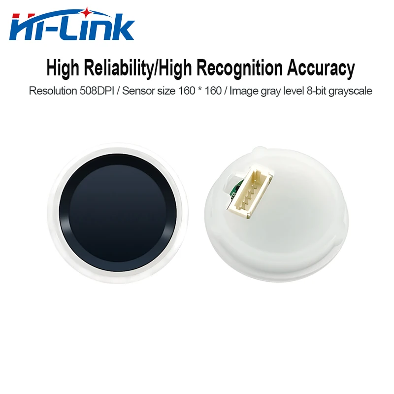 Hi-Link HLK-ZW101 ZW111 ZW0608 ZW0623 ZW0642 ZW0901 ZW0905 ZW0906 ZW0919 Półprzewodnikowy moduł linii papilarnych wykrywanie małej mocy — zdjęcie produktu 3