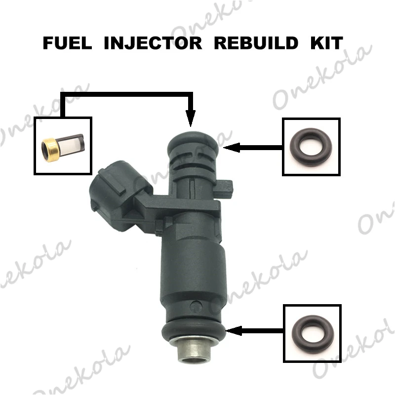 Fuel Injector repair kit Orings Filters for Volkswagen Jetta models Sagitar Pentium B50 OEM 06A906031CN