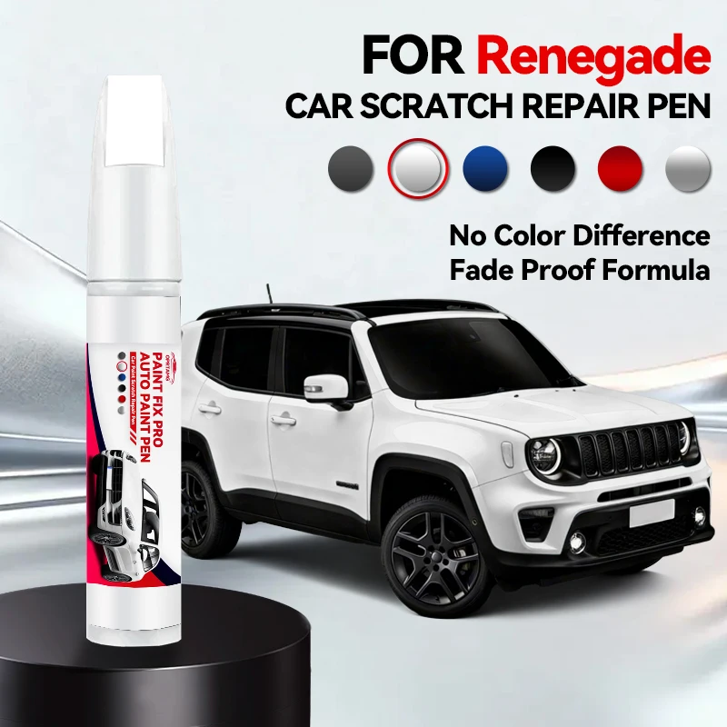 

Ручка-корректор для ремонта лакокрасочного покрытия Jeep Renegade 2014-2025 BU, средство для удаления царапин, аксессуары для авто, черный, белый, желтый, оранжевый, фиолетовый