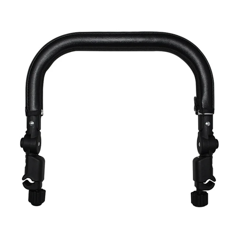 A84E-Adjustable Handlebar Baby Pushchair Middle Armrest Stroller Bumper Bar Universal Armrest Stroller Accessories