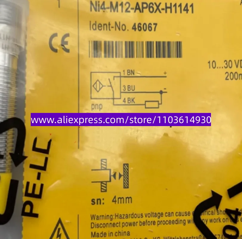 

3PCS New approach switch NI4-M12-AZ31X NI4-M12-RZ31X NI4-M12-AZ3X NI4-M12-AD4X-H1141 NI4-M12-AP6X-H1141