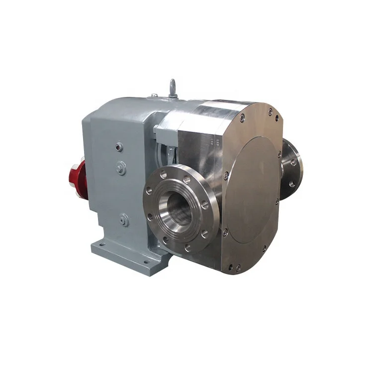 Stainless Steel Rotary Lobe Pump for Corrosive Calcium Carbonate Solution