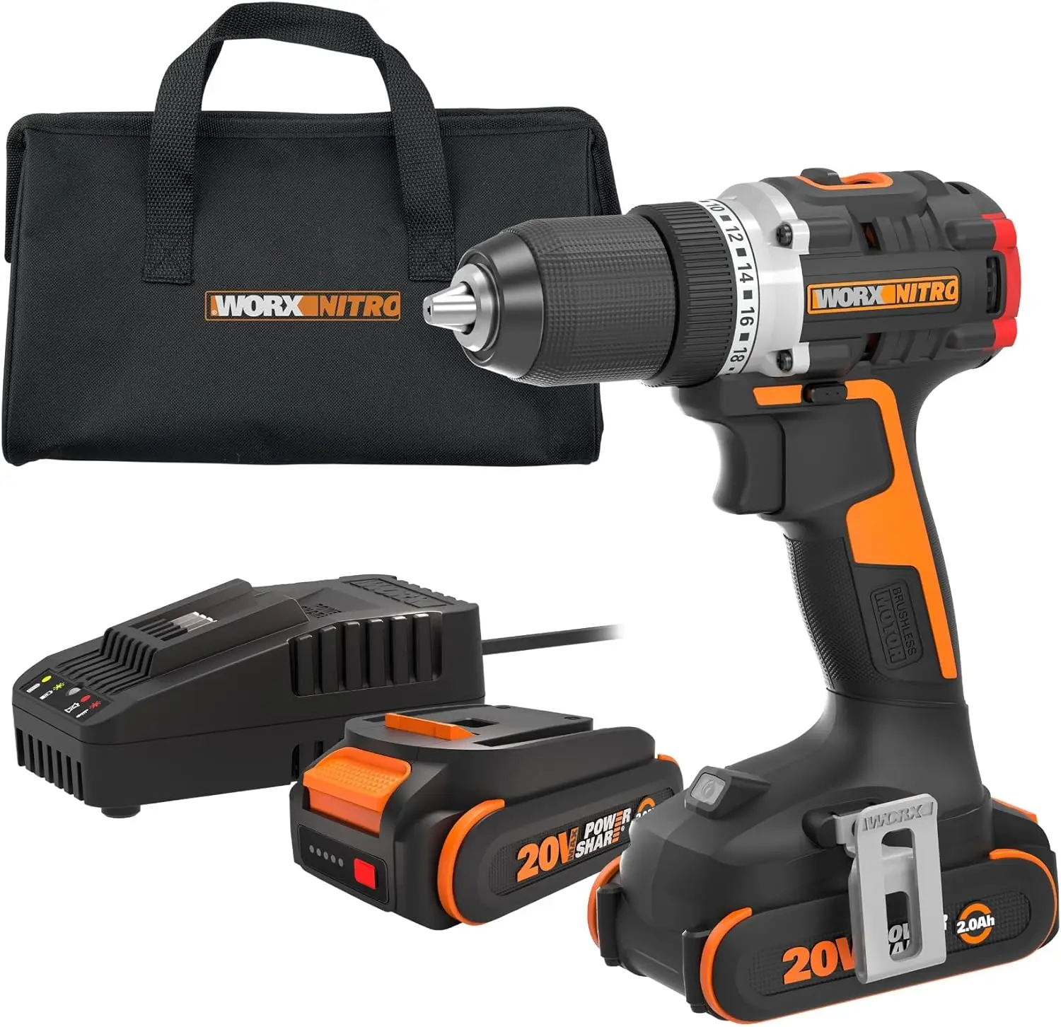 Nitro 20V Cordless 1/2