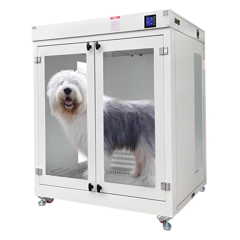 Large Capacity Automatic Pet Drying Cabinet Cat Big Dog Grooming Dryer Box Pet Hair Dryer Box For House