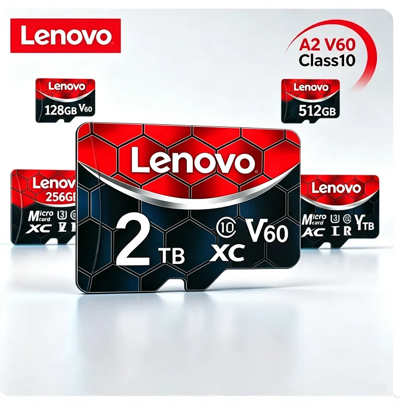 Lenovo High Speed Expansion Mobile Phone Memory Card 2TB TF Card 1TB Mini SD Card 512GB TF SD Card For Nintendo Switch Camera