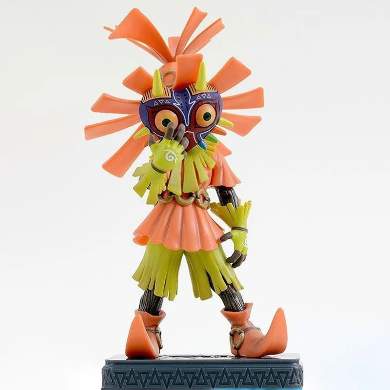 La leggenda di Zelda Majoras Mask Link Skull Kid Anime Figure Game periferiche PVC Action Figurine modello da collezione giocattoli bambola