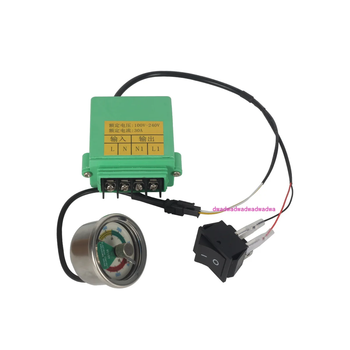 

30Mpa high , gauge preset pressure box 40MPA luminous display high