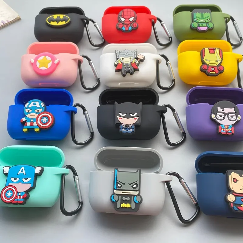 Custodie per auricolari Cartoon per Airpods Pro2 Custodia protettiva per Apple Airpods Pro Air Pods 1 2 3 Nuova custodia morbida Sillione