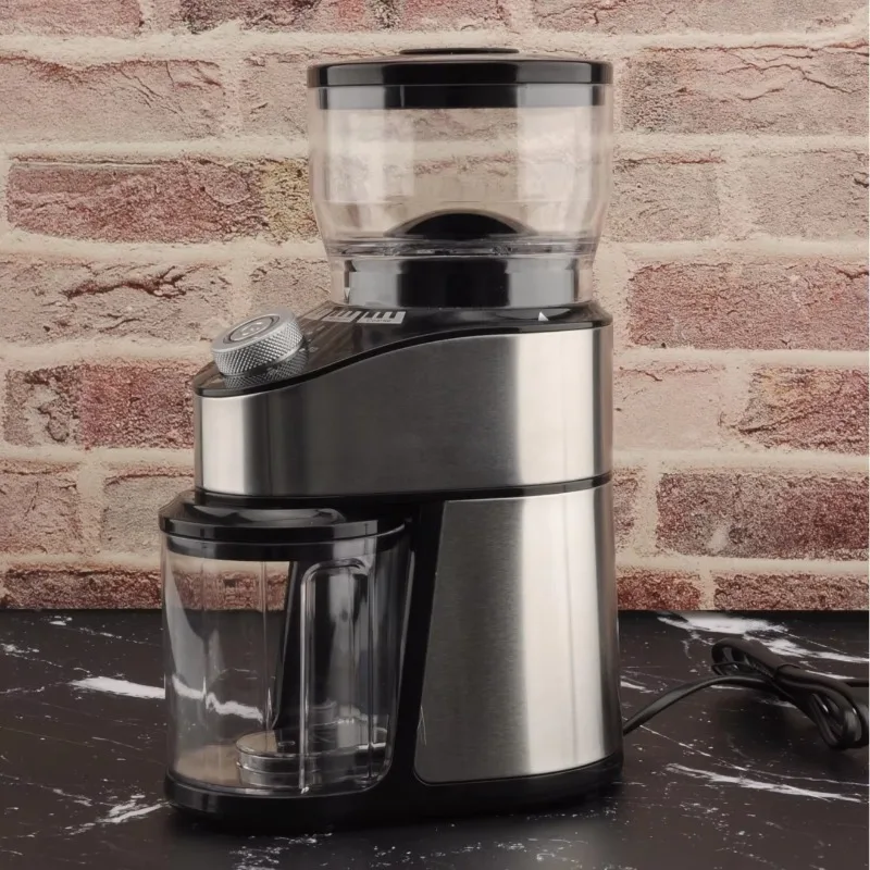 2026Electric Burr Coffee Grinder Precise Grind Setting, 2-12 Cup, 200W Coffee Grinder for Drip Coffee/French Press, 200g Capacit