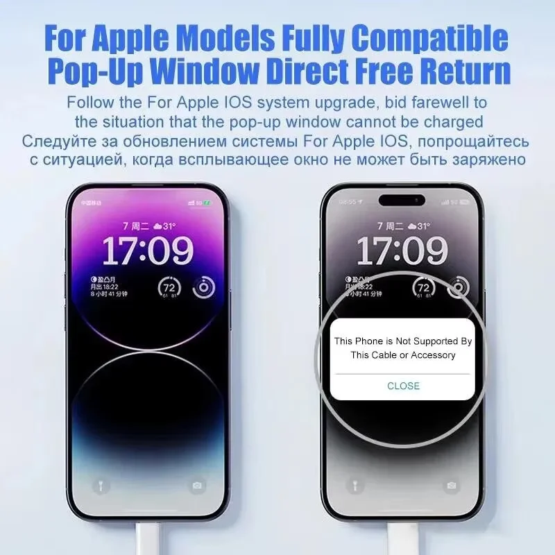 PD 35W Fast Charger Sets For iPhone 12 13 14 15 16 Pro Max Plus 1M Fast Charging Cable For iphone16 Serives Phone Wall Charger image 5