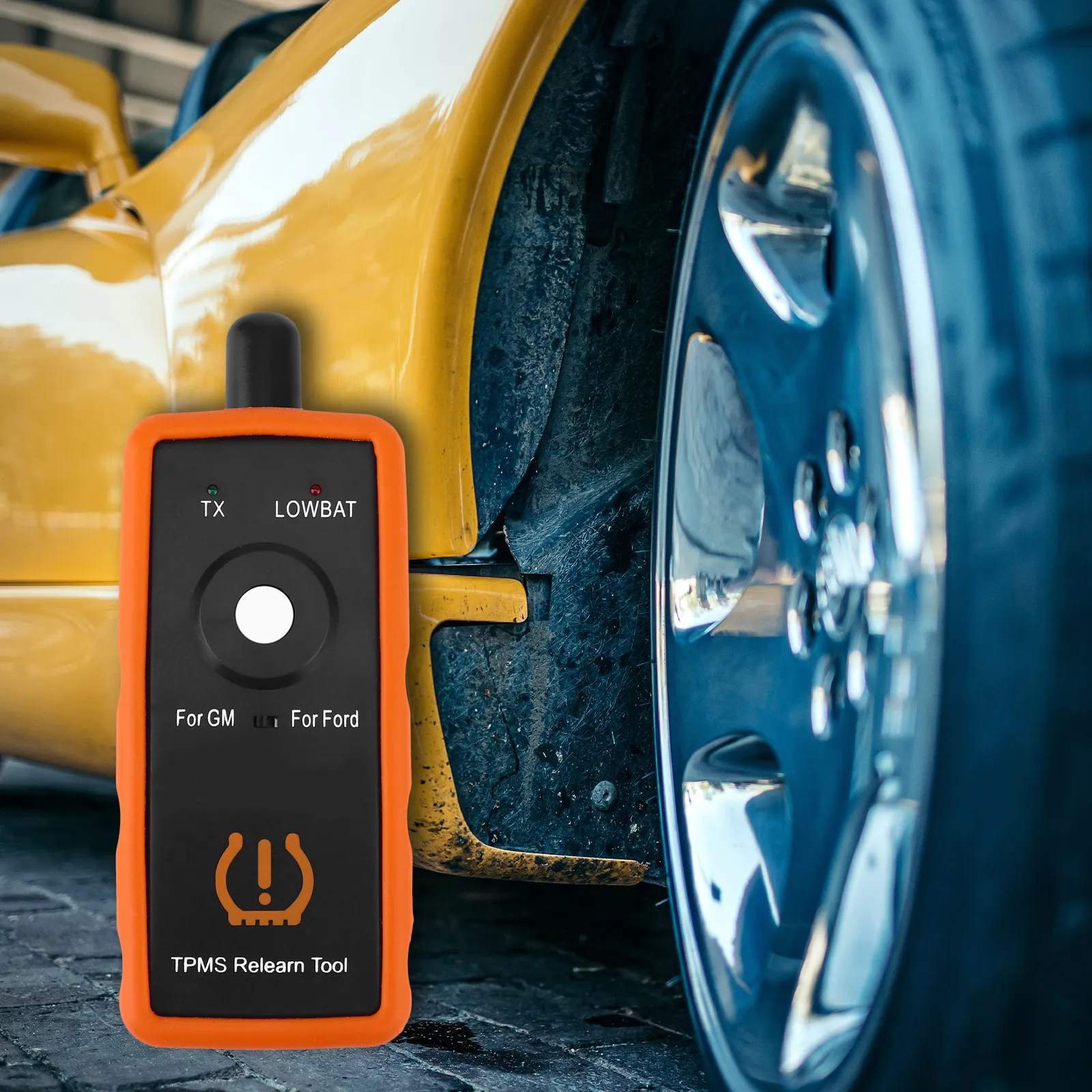 1Pcs Tire Pressure Sensor Reset Tool Fast Accurate Learning Function for Car Tire Pressure Monitoring System Universal