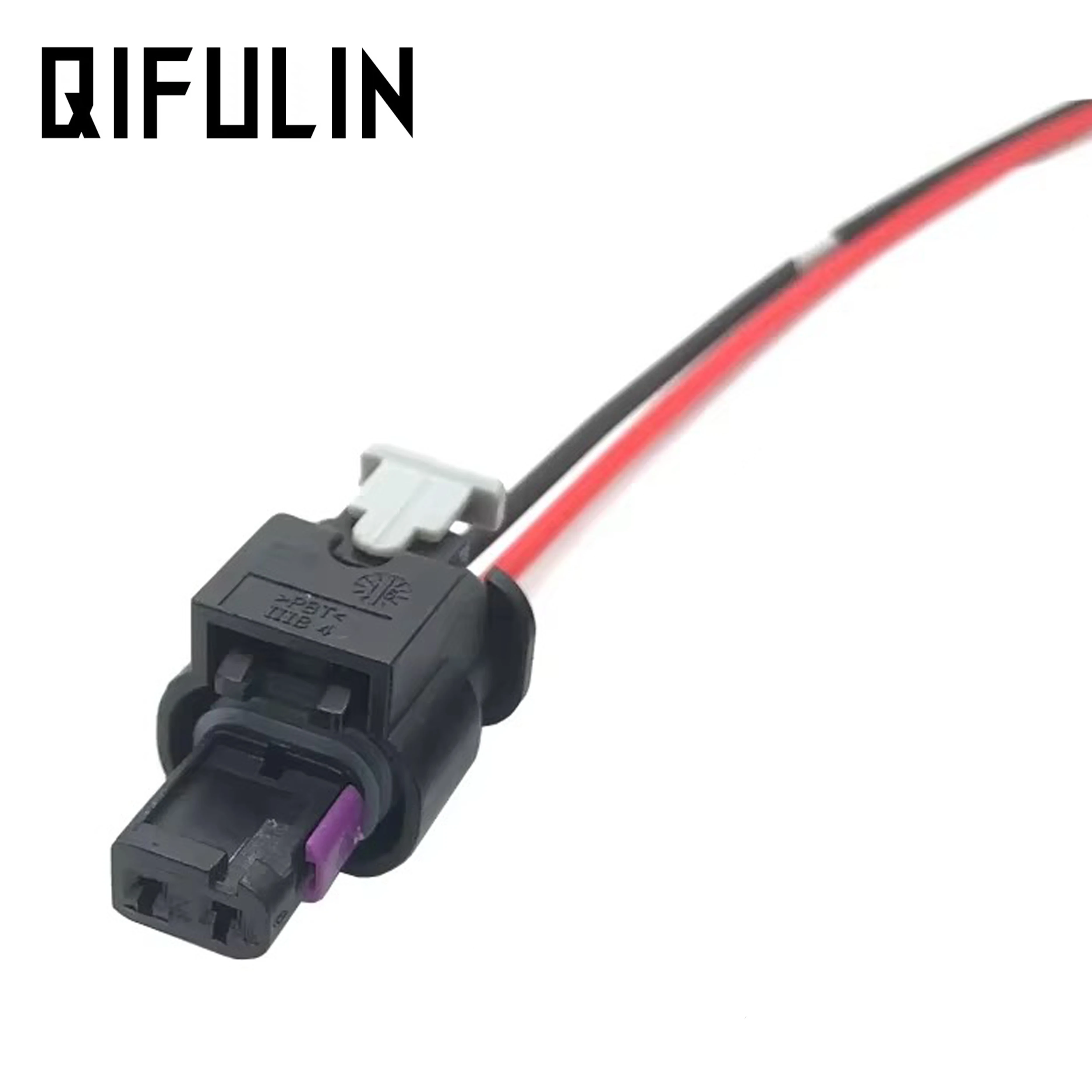 

2 Pin Tyco Amp Car Fuel Injector Wire Harness Connector Waterproof Impact Sensor Plugs 0-2112986-1 1-1718643-1 For VW Audi