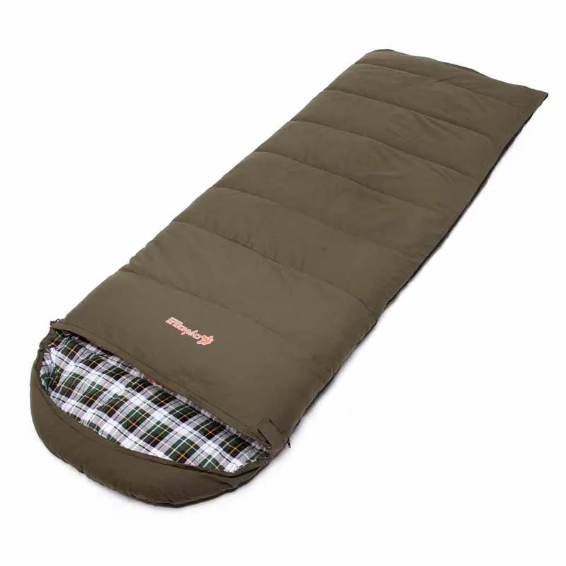 Car Camping Sleeping Bag Lightweight 4 Season Warm Envelope Backpacking Outdoor Mummy Cotton Winter Sleeping Bag