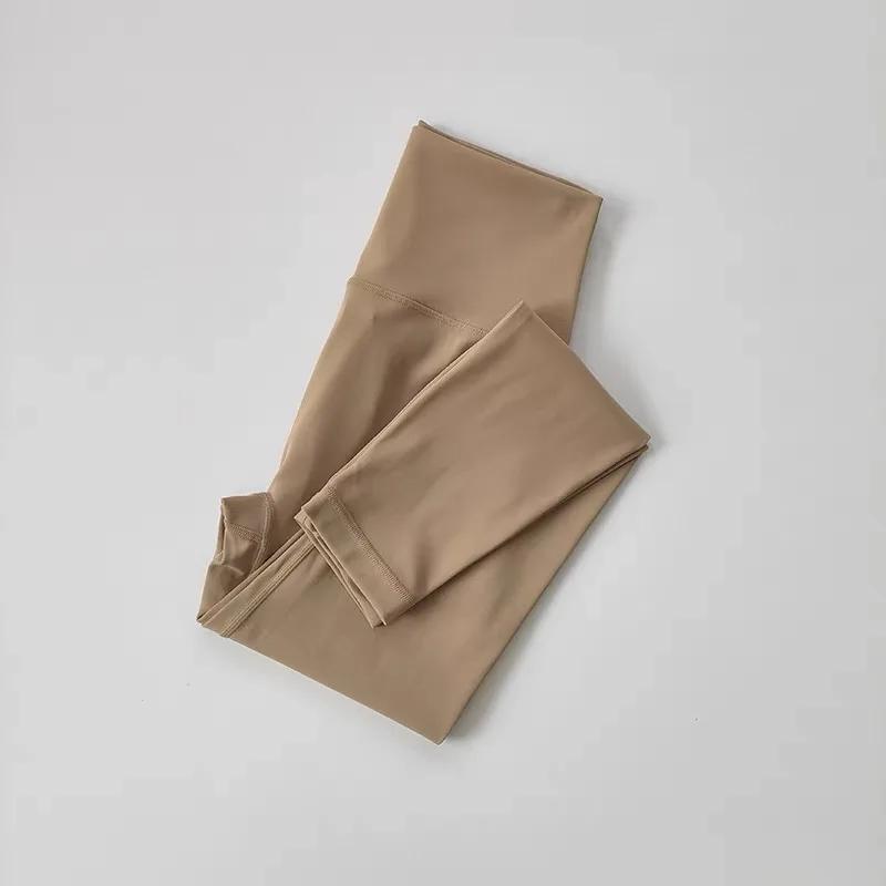 Hohe Taille, Hüftheben, Yogahose, Damen, Sport-Fitnesshose mit Taschen, Nude Feel Fitness-Ausrüstung – Detail 19