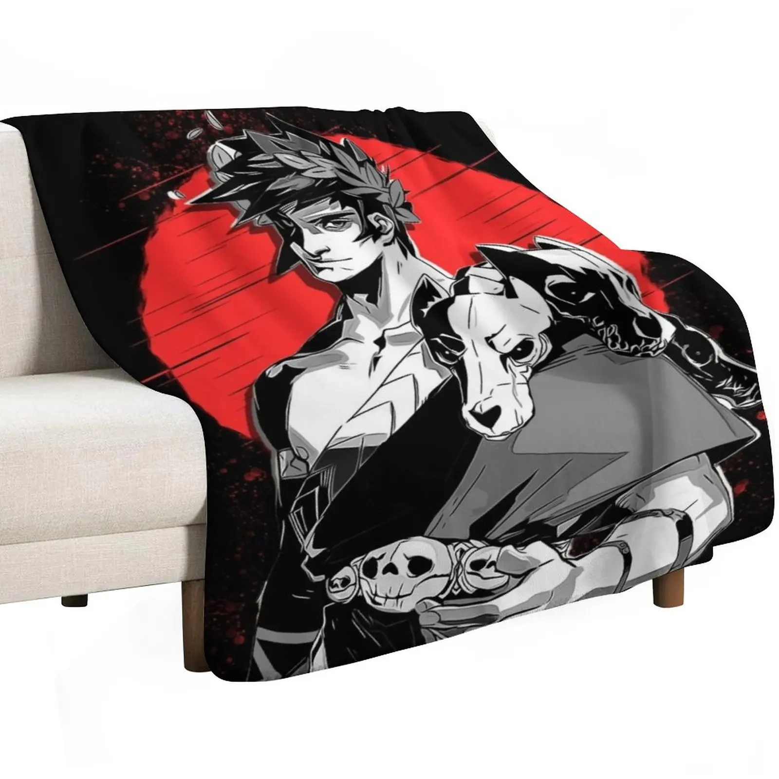 Zagreus - Hades Throw Blanket Sofa Heavy Cute decorative Luxury St Blankets Sofas Of Decoration Blankets