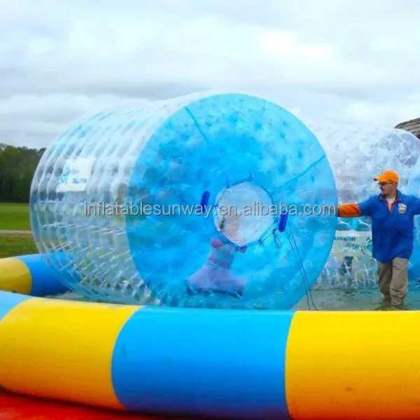 Water Walker Opblaasbare Waterrollerbal Goedkope prijs voor zwembadspellen 2,4 m 2,6 m 3 m